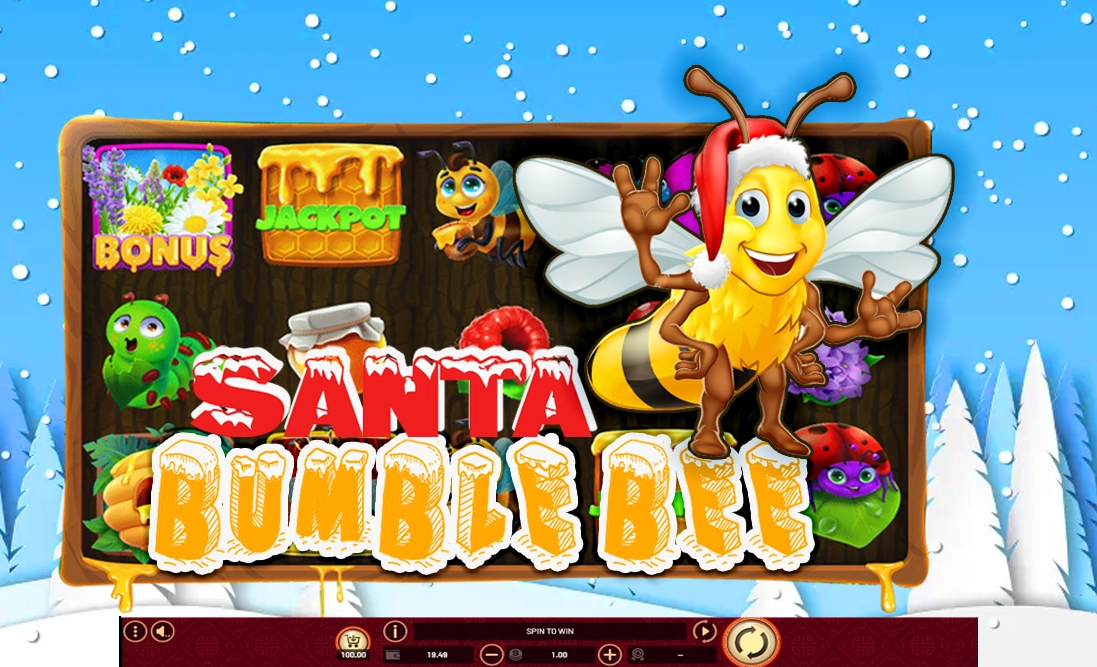 Santa Bumble Bee Slot Online