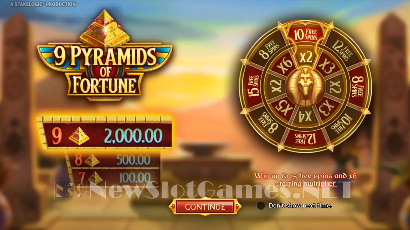 9 Pyramids of Fortune Slots